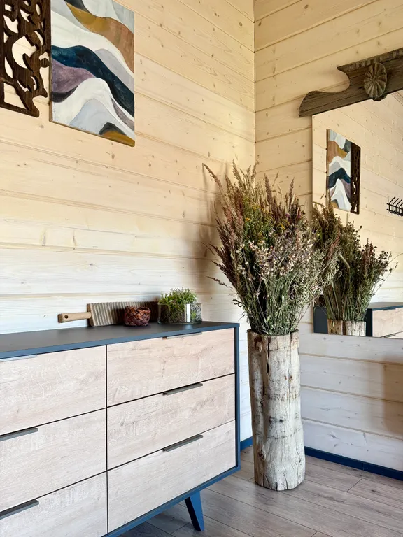 Уютный дом с чаном