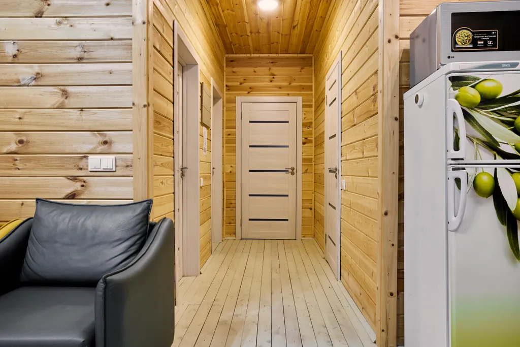 Коттедж Дом с сауной у Залива — Зеленая Роща