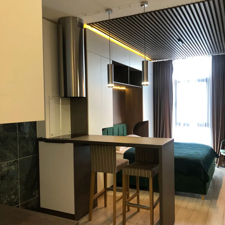 Квартира Современная студия с видом на море в ЖК Метрополь — аренда посуточно в Сочи