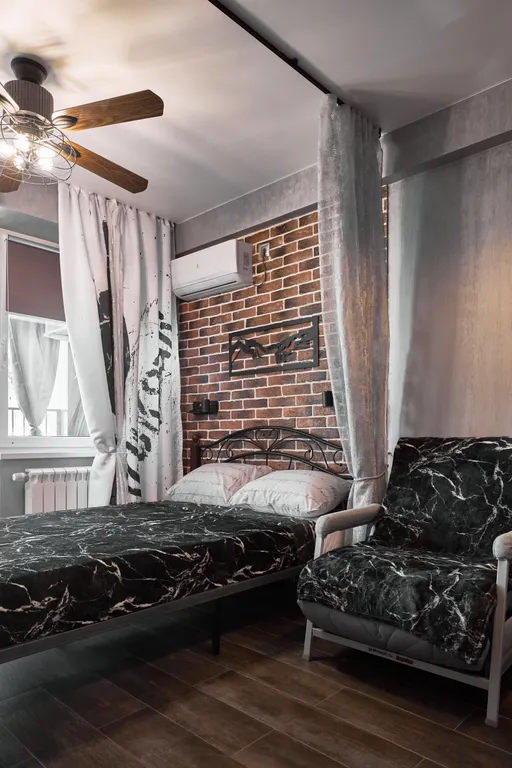 Апартамент в стиле лофт с обзорным видом на море