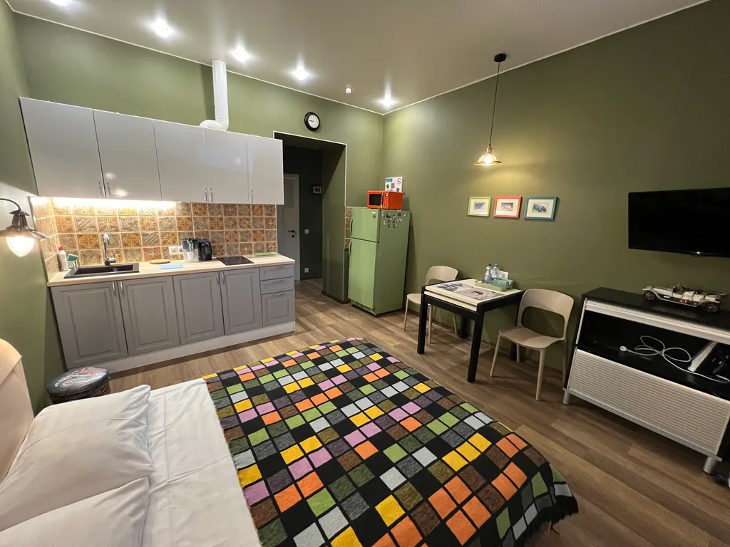 Квартира Квартира Уютная студия рядом с парком — Ломоносов