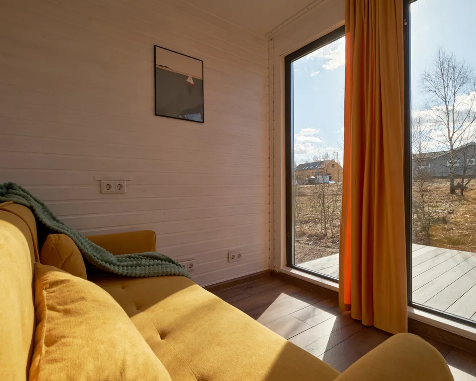 Уютный дом на можайском водохранилище в поселке с собственным пляжем