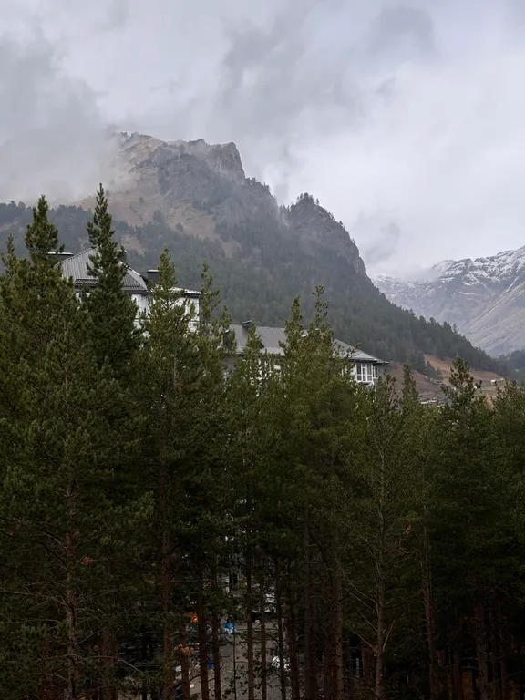 Видовая трешка в Терсколе