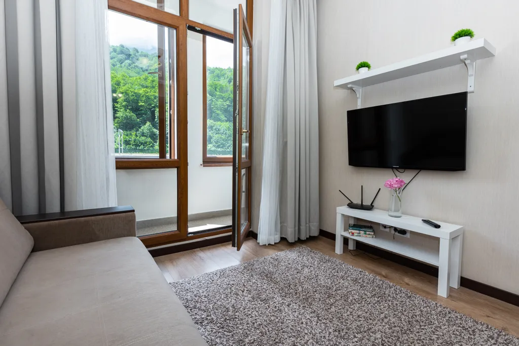 Однокомнатные апартаменты на курорте Красная Поляна