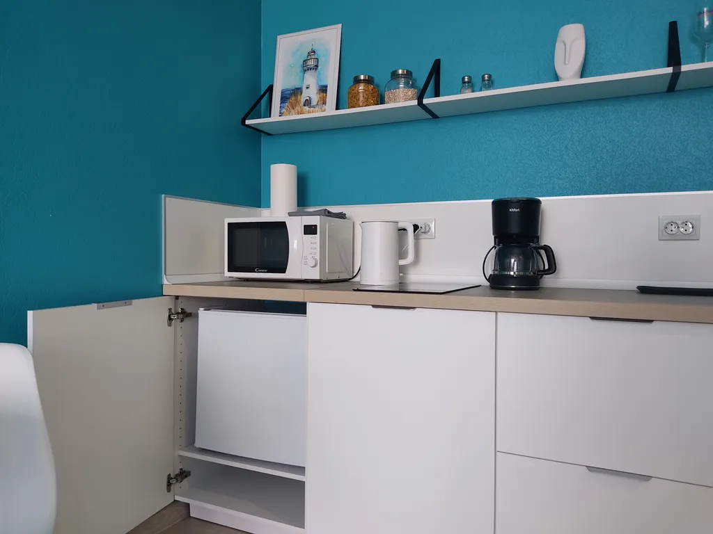 Квартира Квартира Студия Бирюза ApartaMIA в Звездном городке рядом с Тюмень Сити-Молл — Тюмень