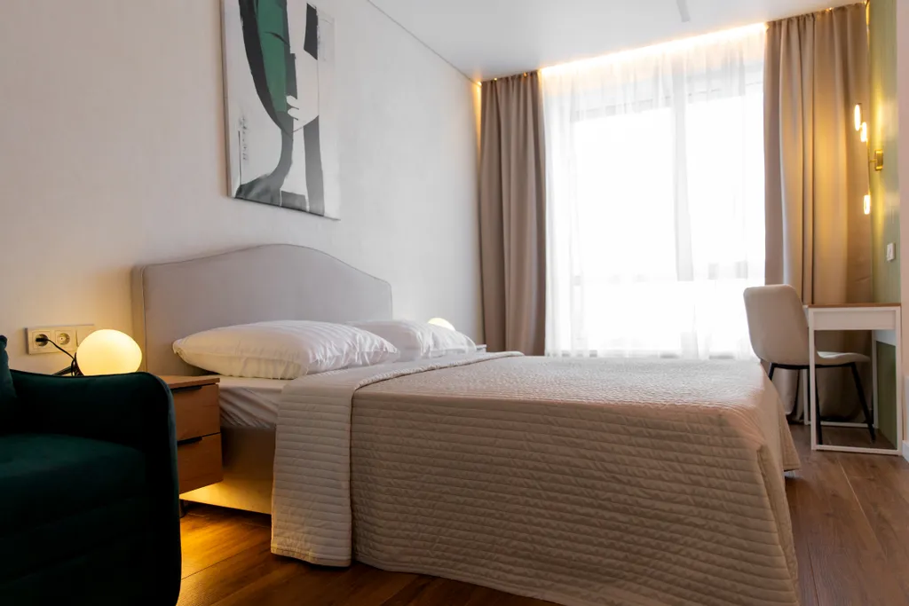 Квартира с камином в ЖК Кварталы 17/77