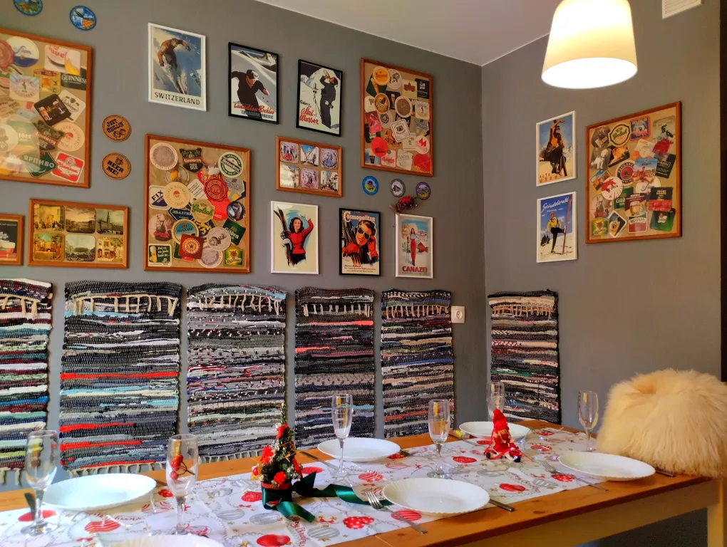 Горы за окном, квартира с тремя отдельными спальнями