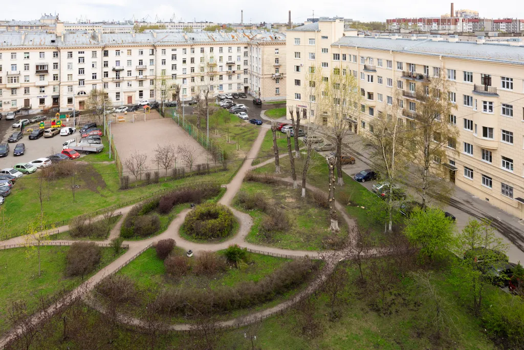 Красивый вид, кондиционер, электронный замок