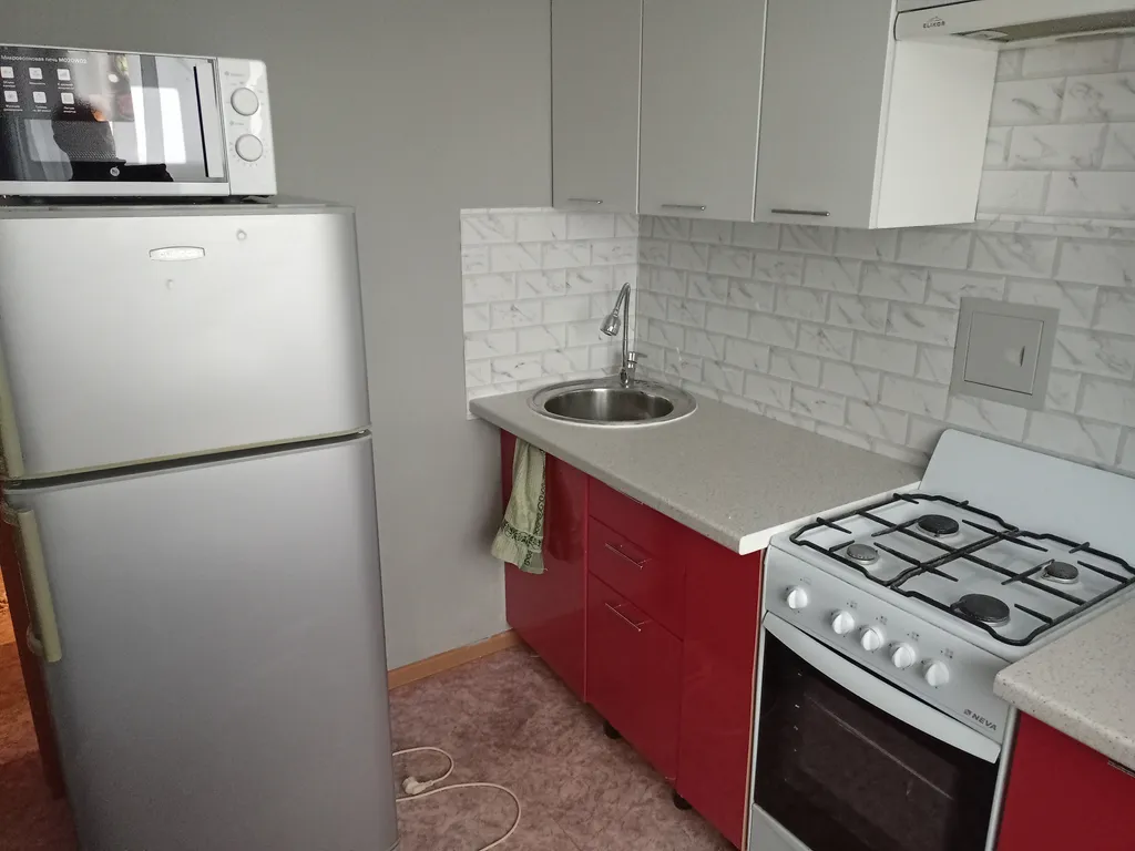 Уютная однокомнатная квартира с 2 отдельными спальными местами