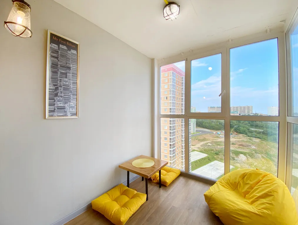 Квартира Уютная квартира в стиле loft с видом на море в ЖК Аякс — Владивосток