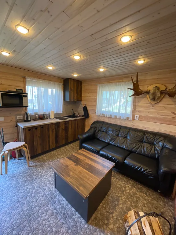 Уютный тёплый домик с банькой на дровах