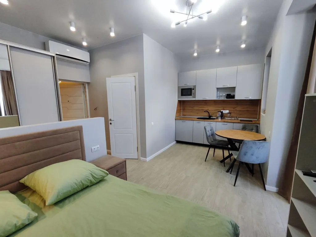 Уютная студия в апартаментном комплексе Морской берег