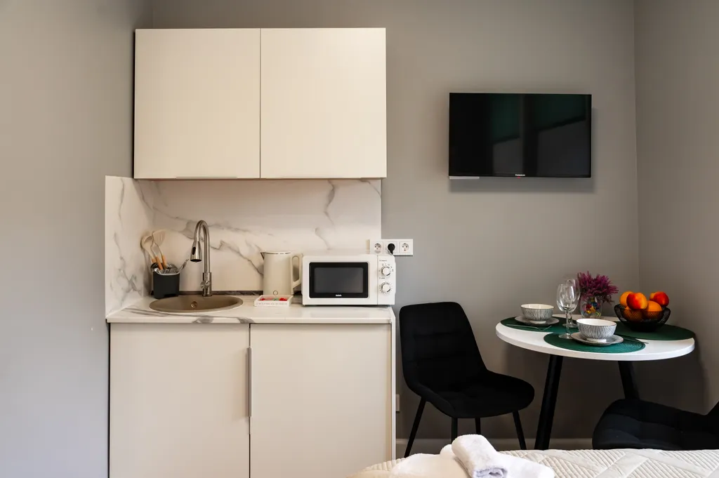 Квартира Квартира Дизайнерская студия на западе Москвы — Москва