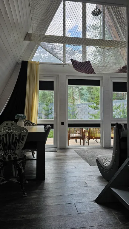 Коттедж A-frame 100кв.м. 1км до горнолыжных трасс Эльбруса.