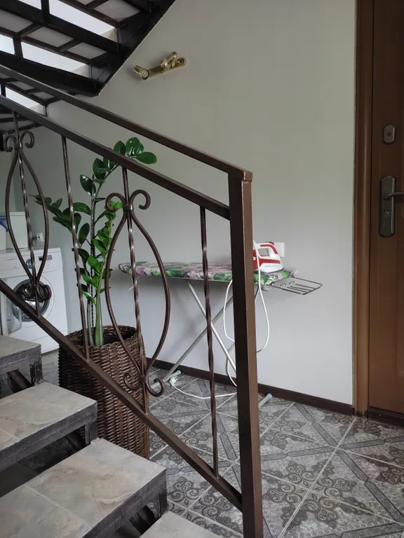 Семейная комната, с балкона вид на горы, с личным внешним санузлом