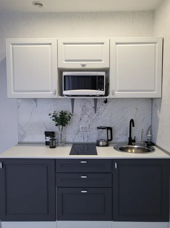 Light studio светлая, стильная студия с видом на лес и закат