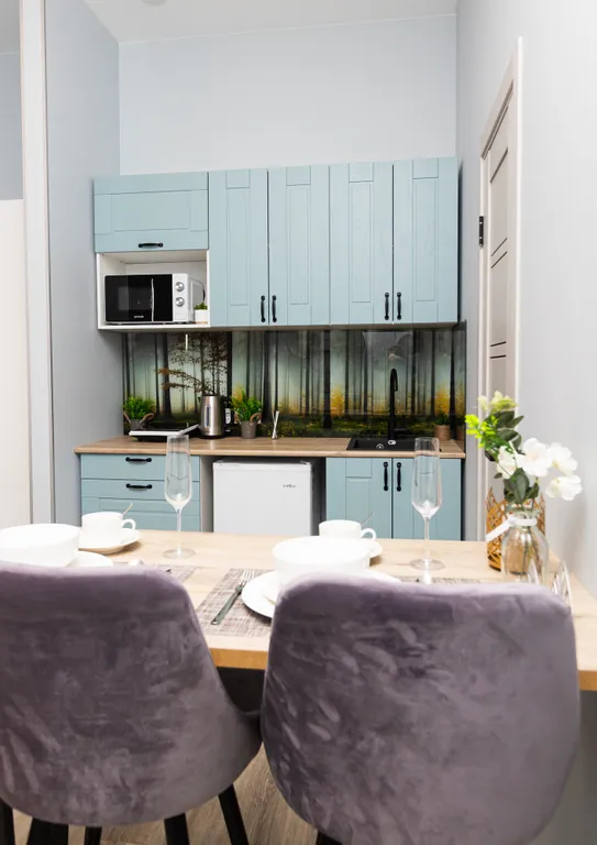 Уютная студия рядом с лесопарком