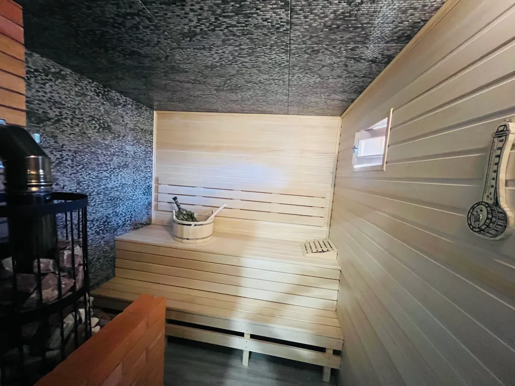 Уютный домик с баней