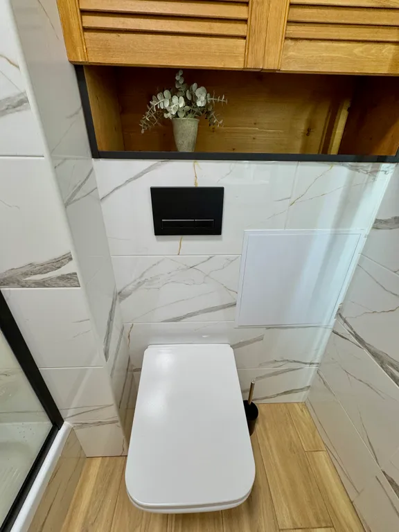 1-комнатная квартира с камином и двумя санузлами