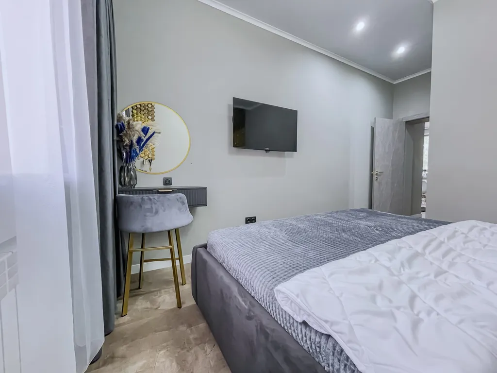 Стильная квартира с кроватью king-size