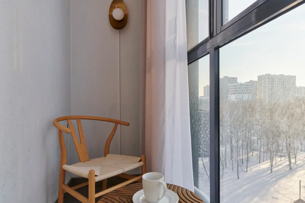 Квартира АЗУРА - атмосферная 1к квартира — Москва