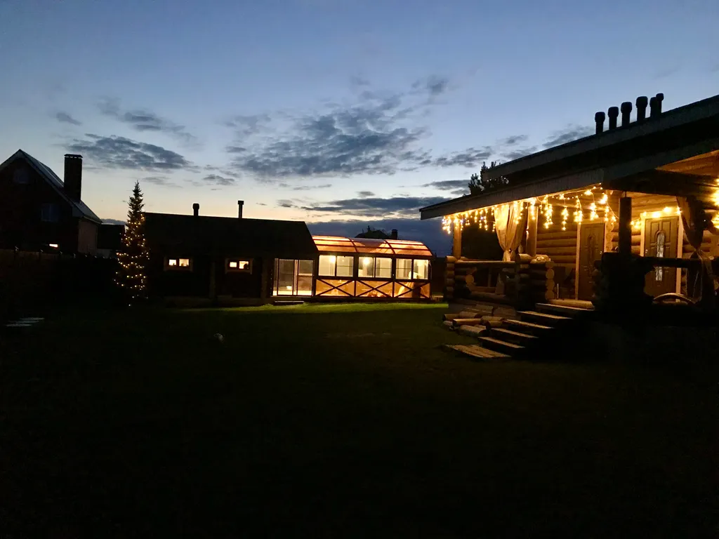 Загородный дом с русской баней на дровах