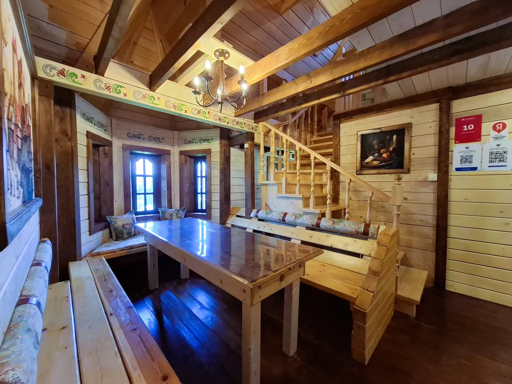 Коттедж с русской баней