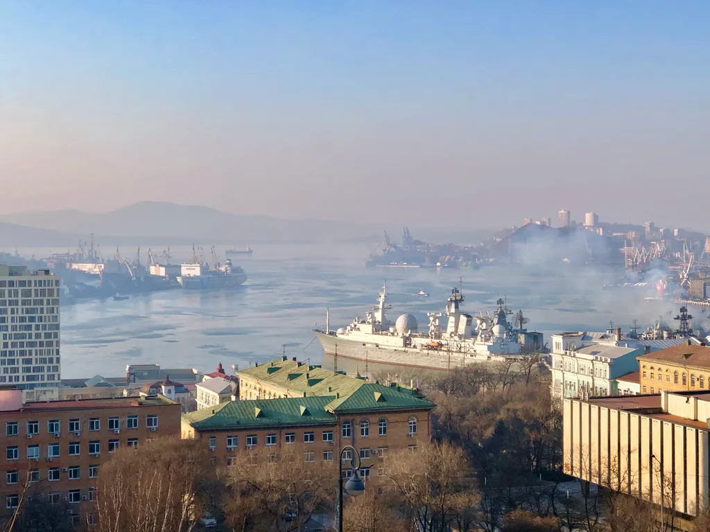 Квартира Квартира Вид на Золотой мост — Владивосток