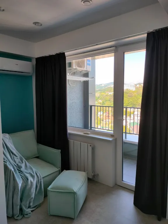 Просторная студия Бирюза комфорт+до 5 гостей