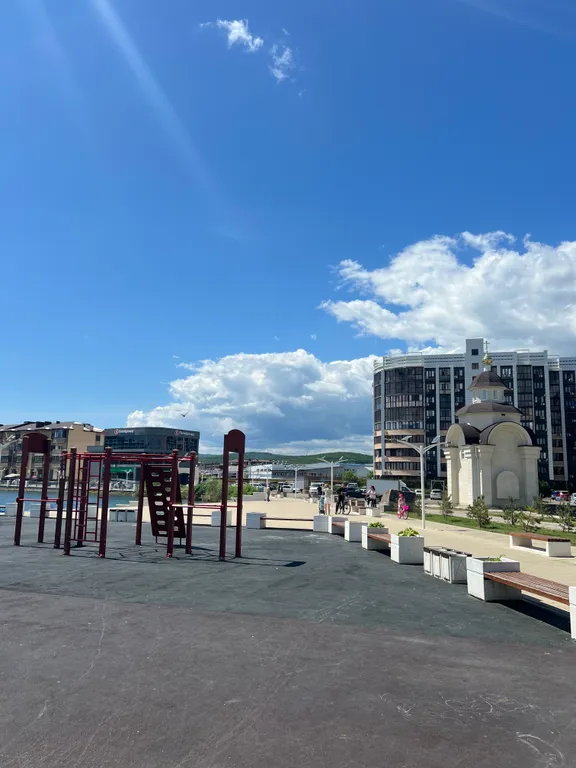 Квартира Уютная квартира в центре города с видом на озеро и горы — Горячий Ключ