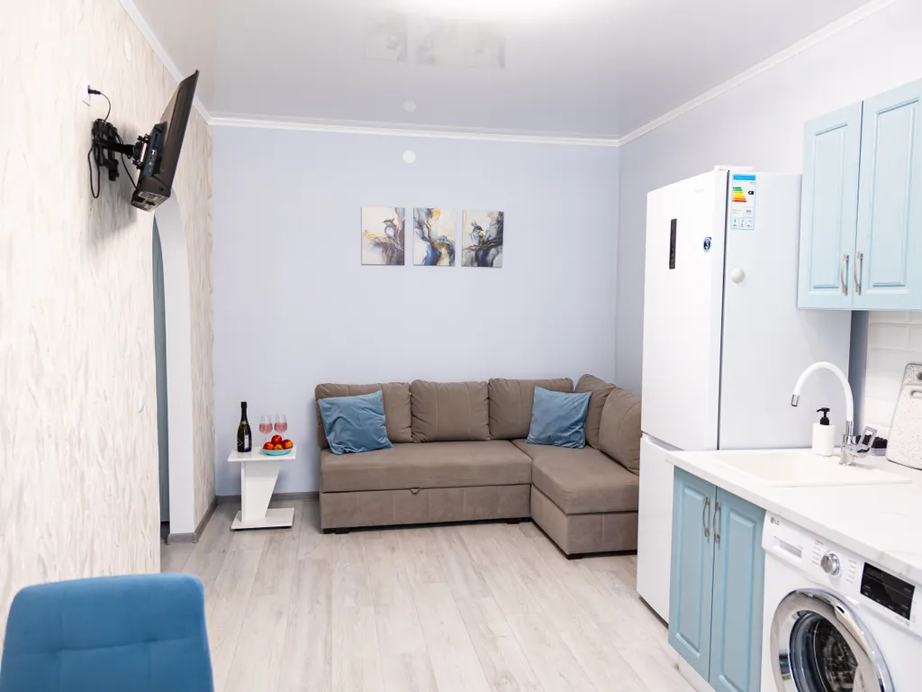 Квартира Квартира Новая евродвушка с просторной кухней-гостиной — Калининград