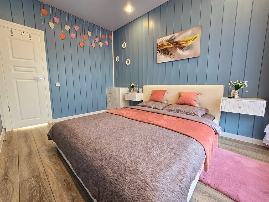 Семейный релакс-дом у реки с баней