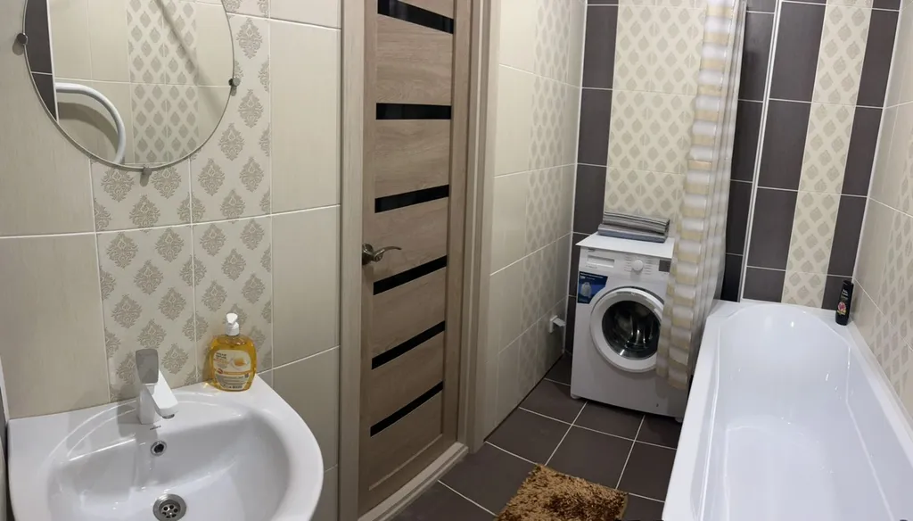 Светлая квартира-студия со свежим ремонтом и новой мебелью