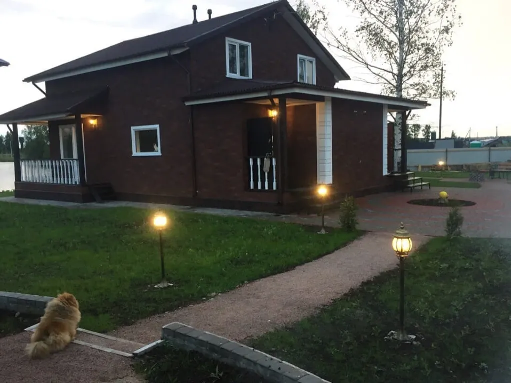 Дом на озере с сауной