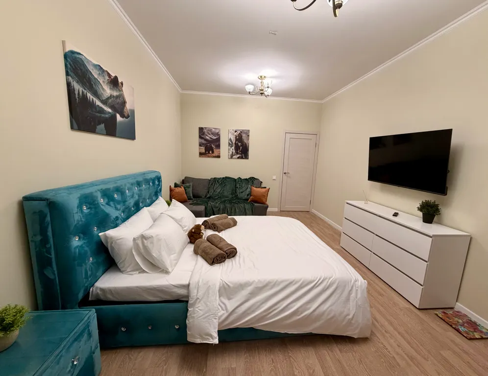 Уютная просторная квартира с евроремонтом