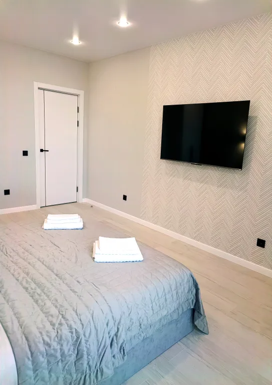 Апартамент BaltMarine с видом на море в доме на пляже