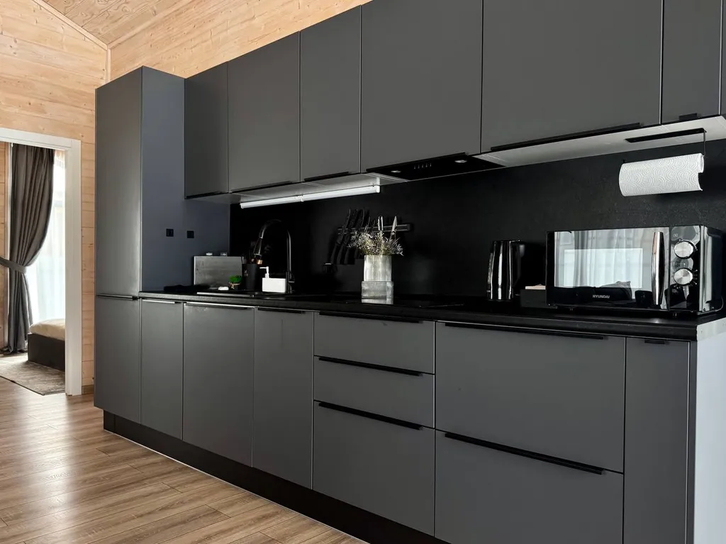 Дом 80m2 — сибирский чан, кухня, Wi-Fi