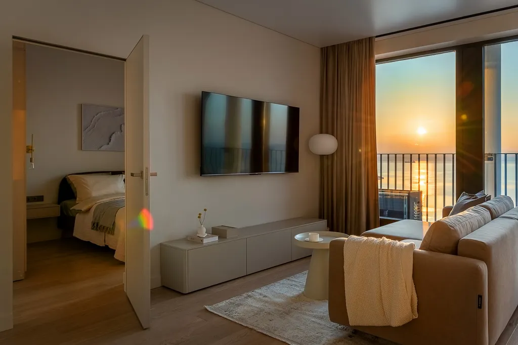 Квартира в ЖК Море с видом на море и пляж