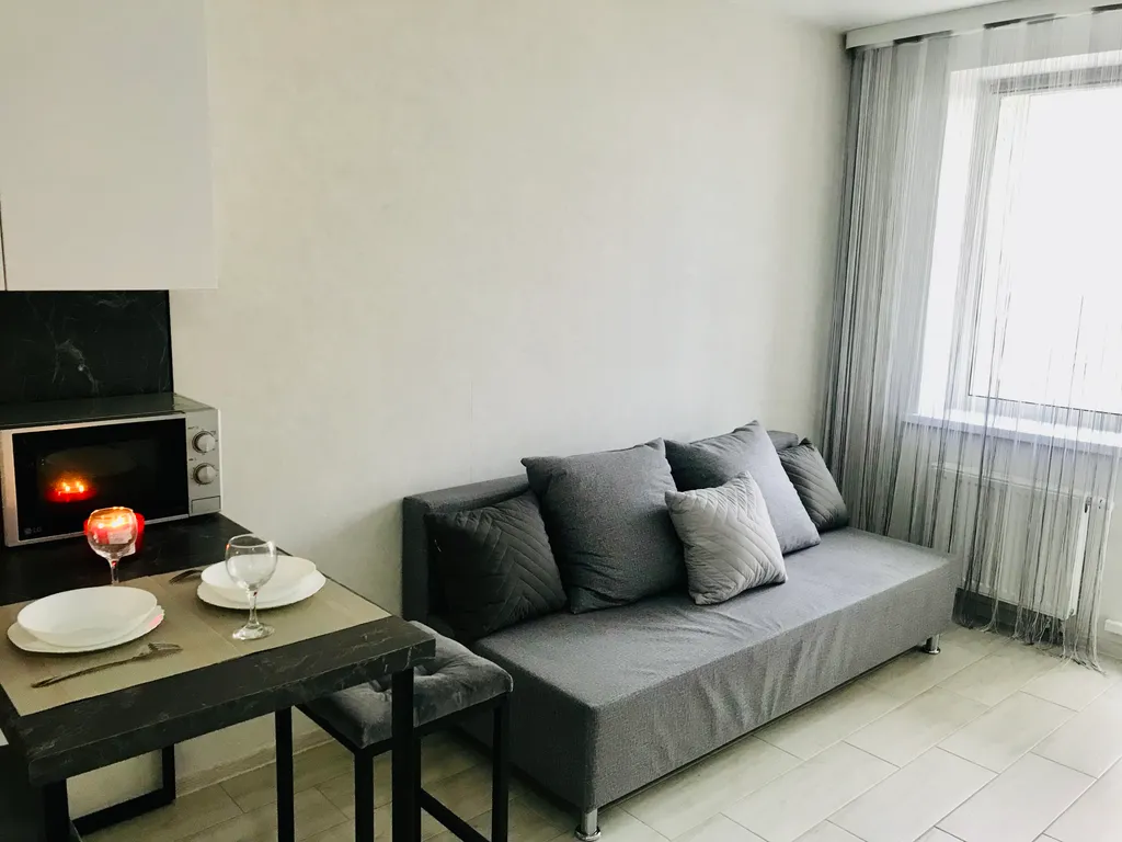 На высоте, новая квартира после ремонта