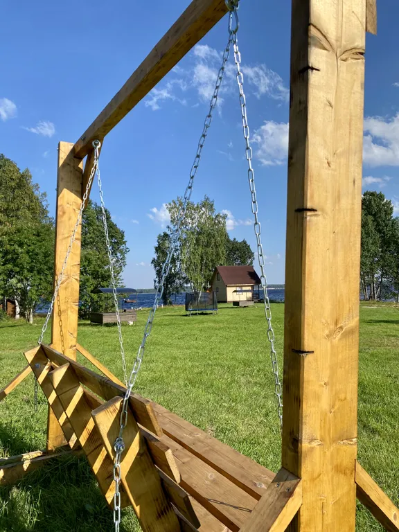 Уютный дом на берегу озеру "Прозрачный берег №3"