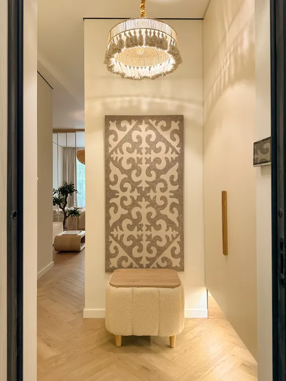 Квартира Japandi in Meridian — Алматы