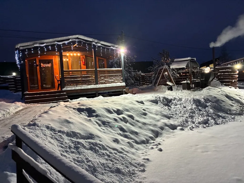 Уютный дом с чаном