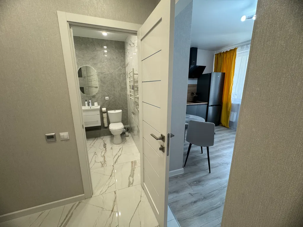 Современные аппартаменты с панорамной лоджией