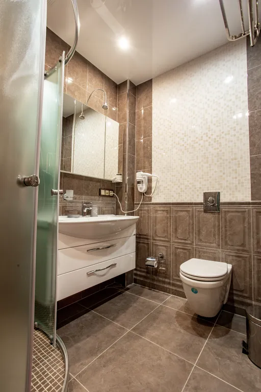 Апартамент с балконом и видом на горы №6