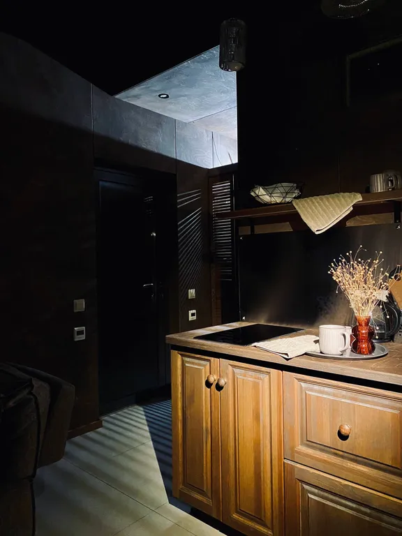 Коттедж Кемпинг на конюшне. Домик с видом на лошадей — Стеклянный