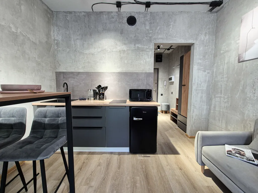 Студия loft в Летнем