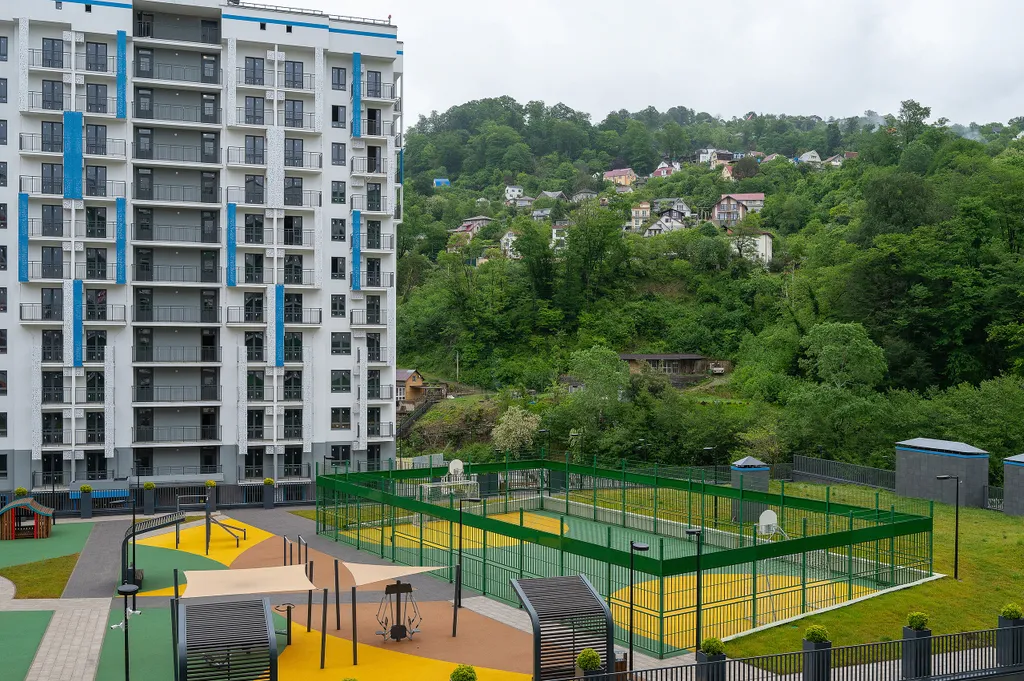 Двухместная студия в центре Кудепсты