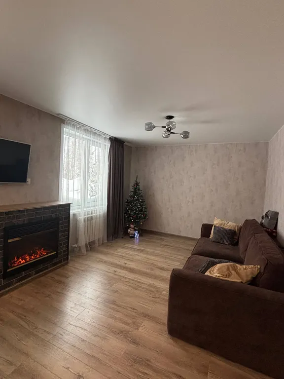 Дом с верандой, камином и сауной - вид на горы