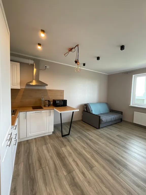 Новая студия с видом на парк