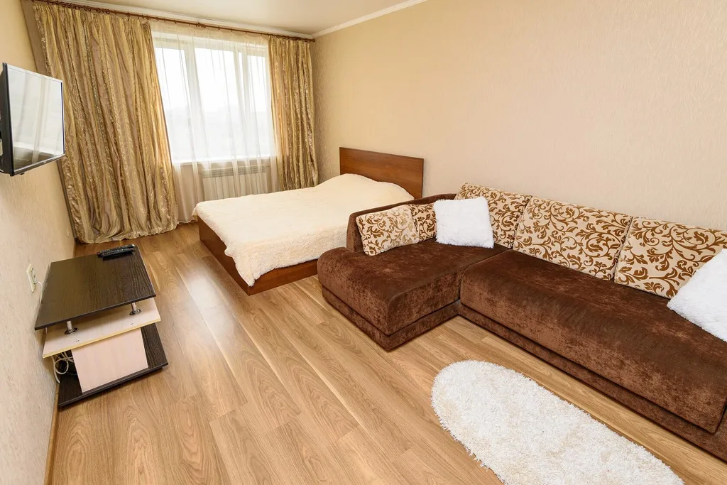 Просторная современная 1-комнатная квартира в центре